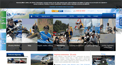 Desktop Screenshot of funwater.pl