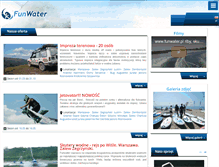 Tablet Screenshot of funwater.pl